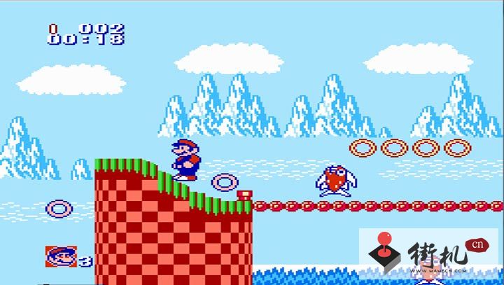 音速小子马里奥一命通关版