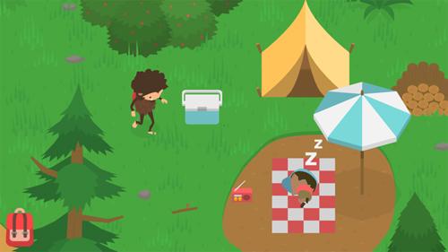 Sneaky sasquatch