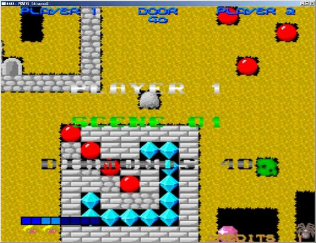 挖钻石nes