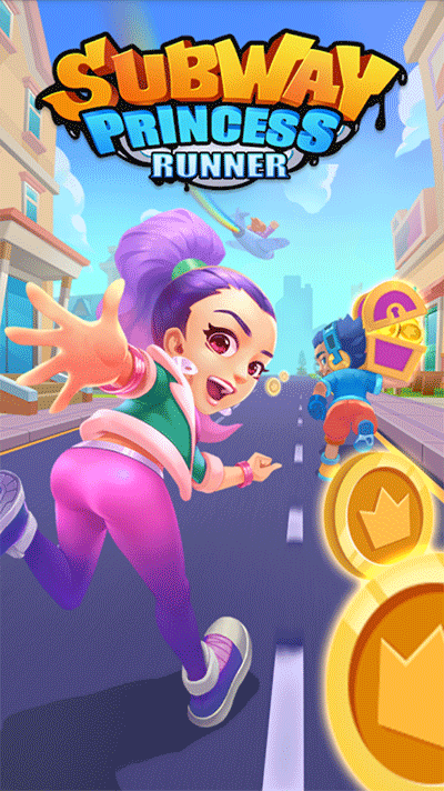 地铁公主赛跑者