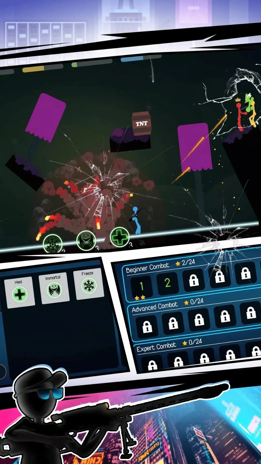 火柴人射击乱斗官方版下载