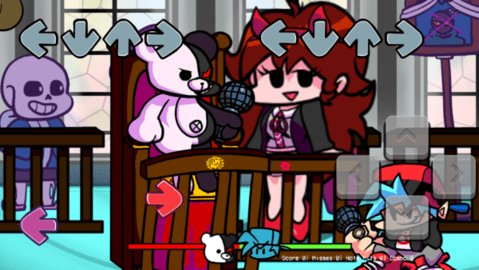 周五夜放克黑白熊模组游戏