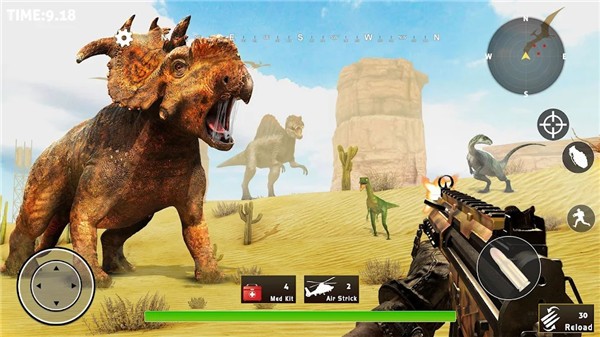 恐龙狩猎枪手猎人游戏免费版