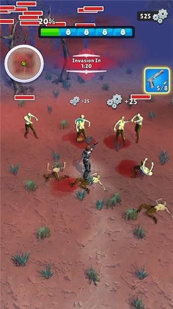 僵尸大地生存乱斗游戏汉化版