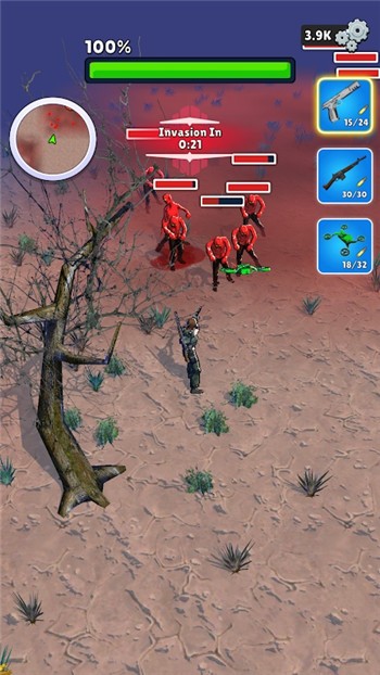 僵尸大地生存乱斗游戏汉化版