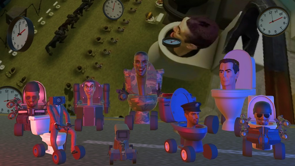 斯基比迪厕所漂移赛车游戏官方版