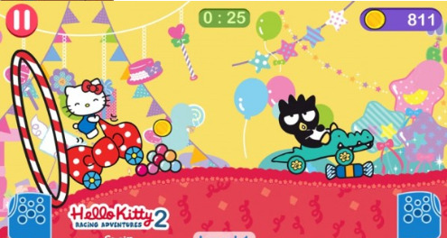 凯蒂猫赛车冒险2游戏