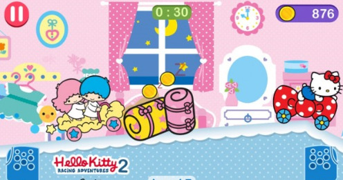 凯蒂猫赛车冒险2游戏