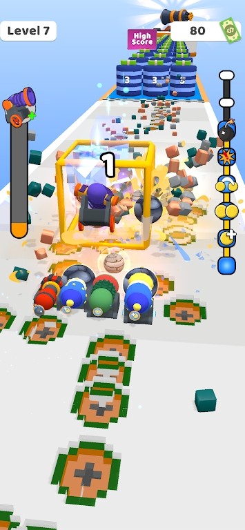 加农炮向上射汉化版