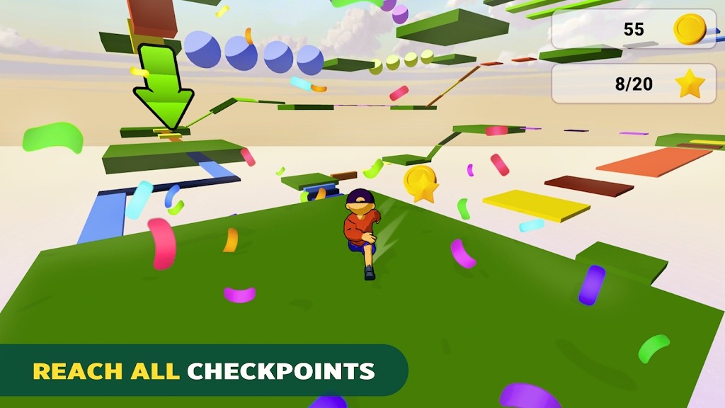 跑酷跳跃极限运动汉化版游戏