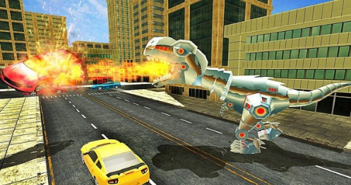 恐龙机器人模拟器游戏