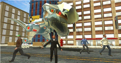 恐龙机器人模拟器游戏