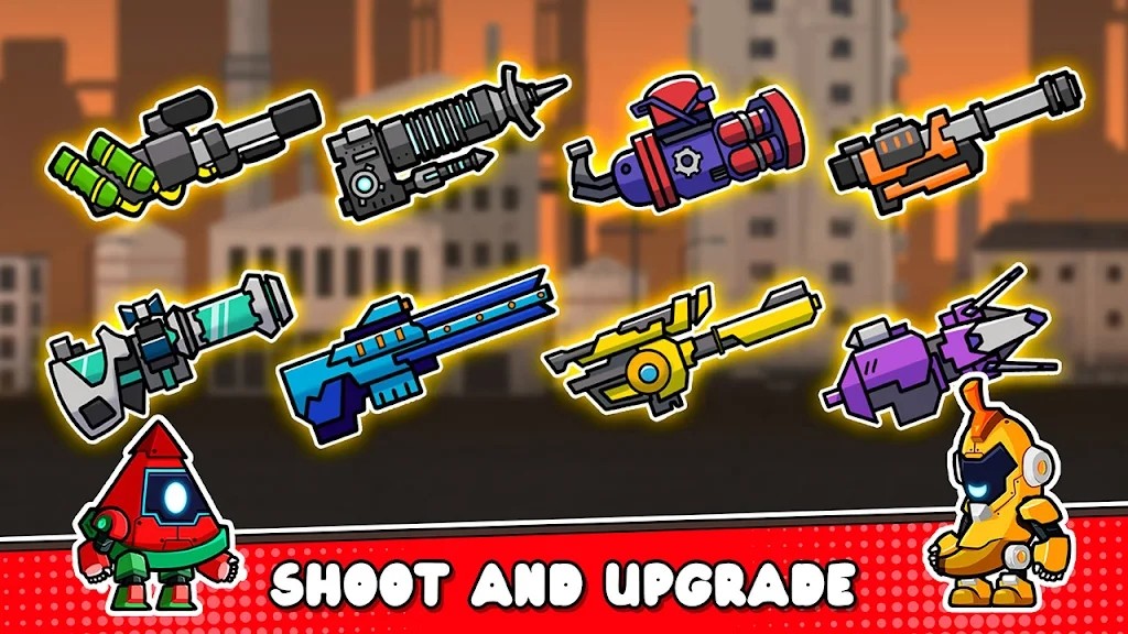 水果机器人射击生存最新版