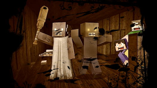 恐怖奶奶像素生存手机版下载