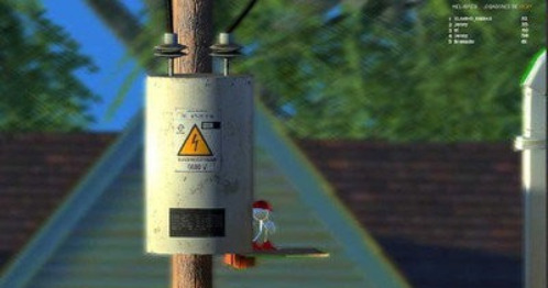 尼基独自在家的高尔夫球游戏