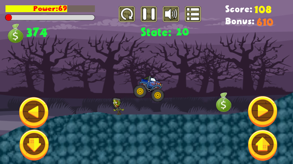 爬坡僵尸赛车官方版