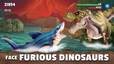 饥饿鲨史前世界游戏中文版