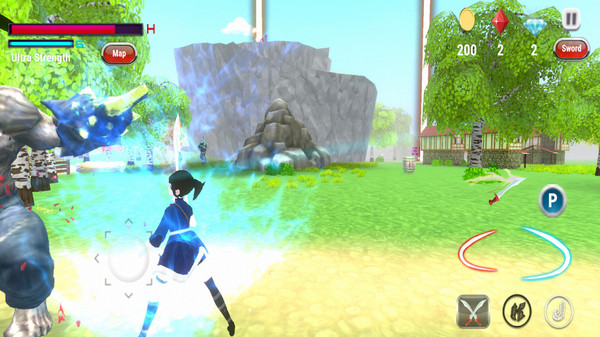 樱之武士女孩游戏