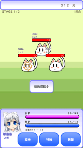 与小猫在一起游戏