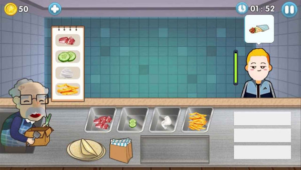 沙威玛像素小店游戏