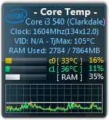 Core Temp温度检测软件最新版