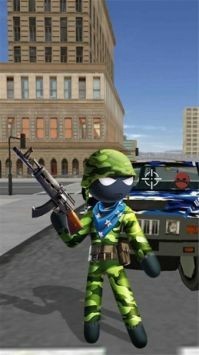 火柴人绳索英雄特种兵游戏