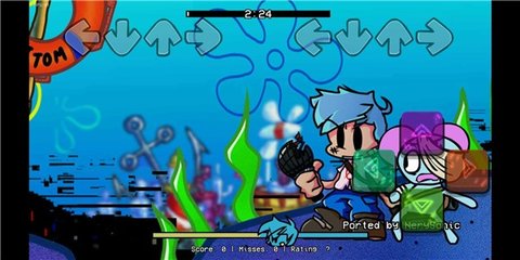 周五夜放克错误化海绵宝宝模组
