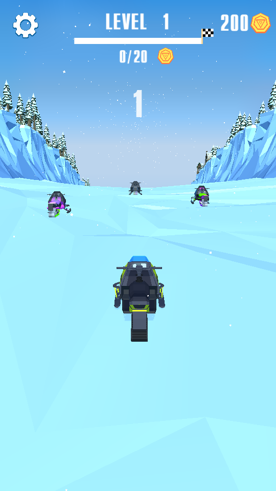 雪地摩托模拟器中文版