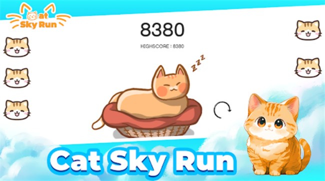 猫咪飞天跑最新版