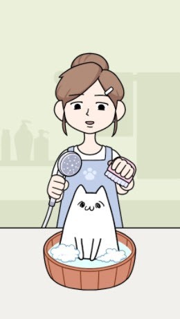 不想洗澡的猫中文版