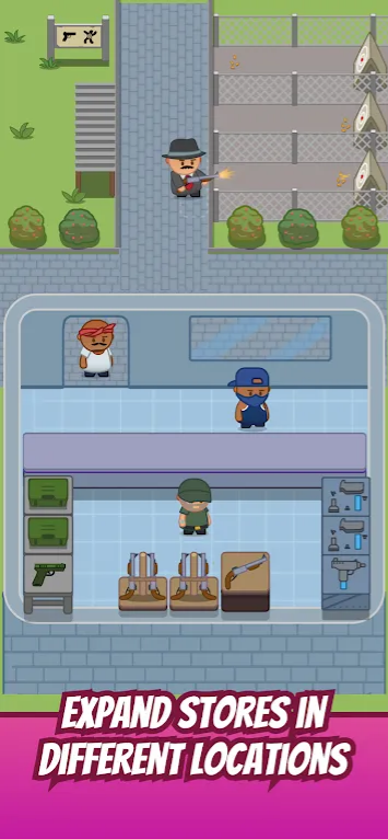 闲置枪店：大亨游戏