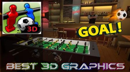 真实桌上足球3D游戏最新版