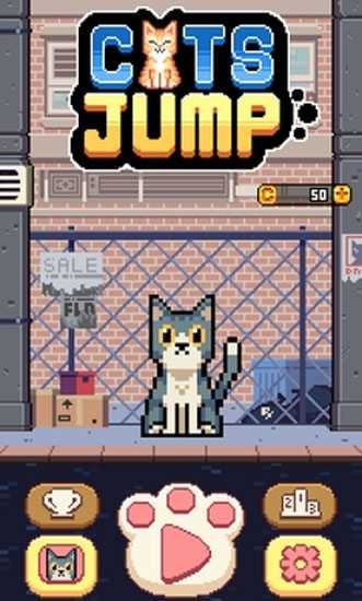 猫猫像素跳跃最新版