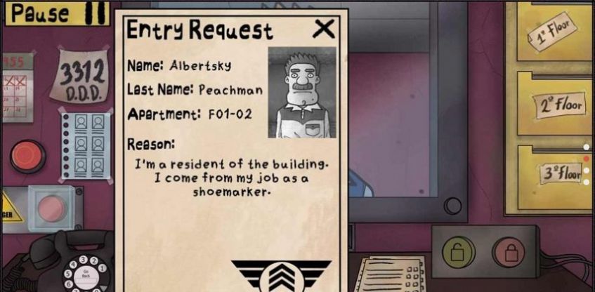 伪人门卫中文版