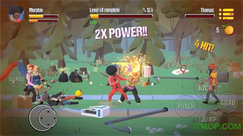 城市战斗机与街头帮派