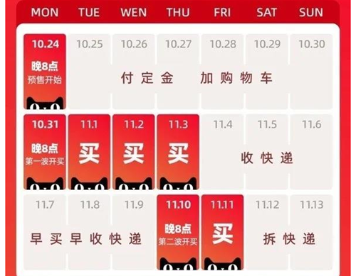 淘宝双十一满减活动规则是什么