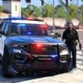 警车模拟抓捕