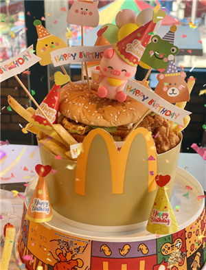 麦当劳生日桶怎么点套餐 麦当劳生日桶diy教程