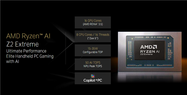 AMD锐龙Z2掌机处理器双剑齐发！Zen2到Zen5四世同堂