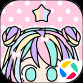 粉彩少女