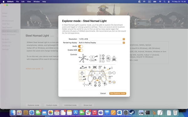 128元！3DMark终于原生支持苹果macOS：可对比Windows/iOS/安卓