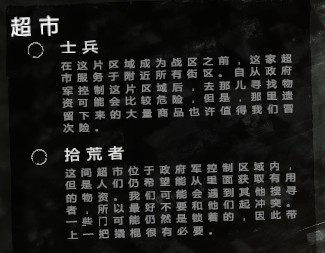 《这是我的战争》全地图详解