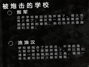 《这是我的战争》全地图详解