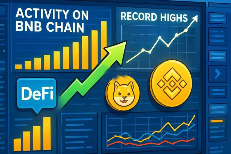 BNB Chain链上交易量飙升243%、日活用户突破200万！受益DeFi热潮、Meme币热炒与官方激励计划