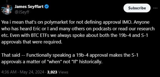 Polymarket以太坊现货ETF预测结果引争议！双方各执一词