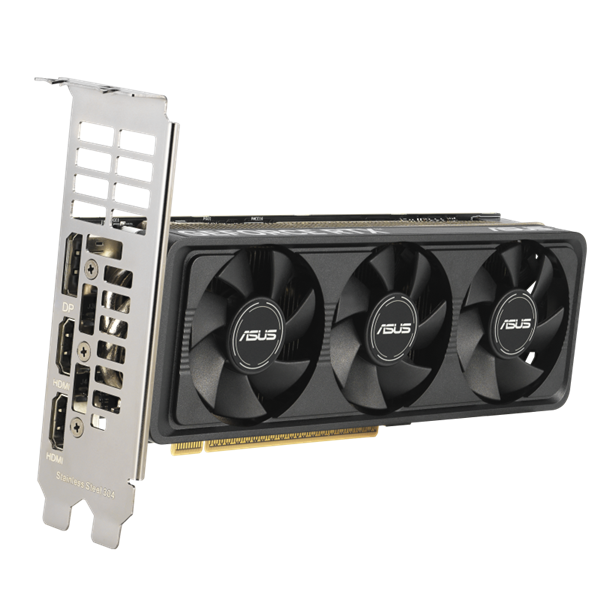 华硕推出半高刀卡RTX 5060：双槽三风扇、长175.8毫米