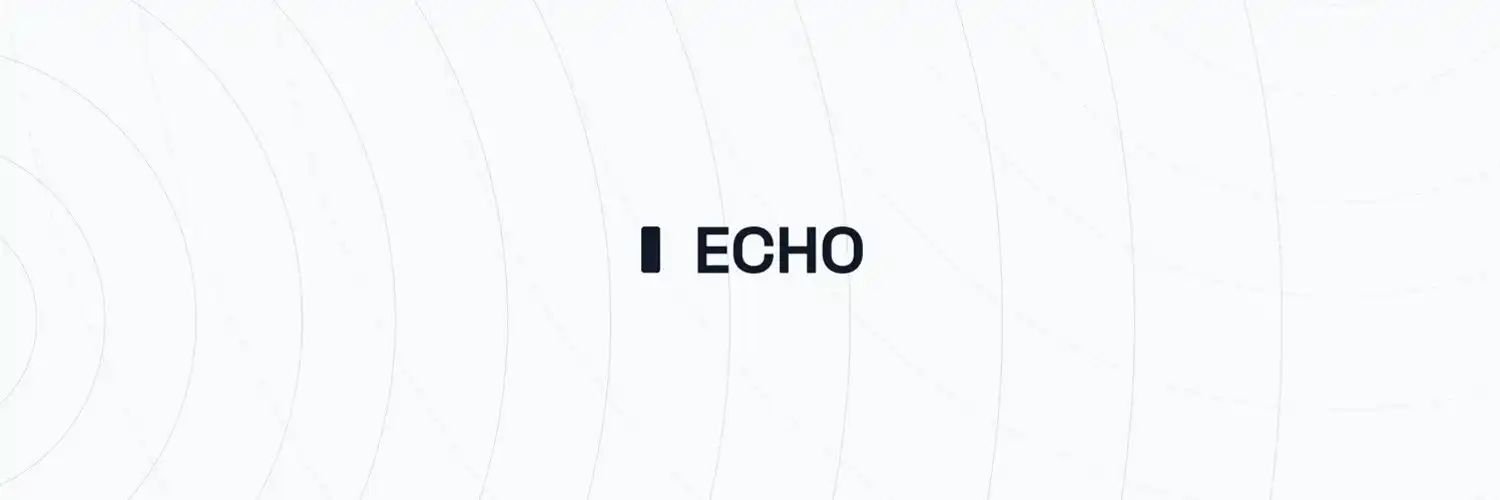 Echo社群界面
