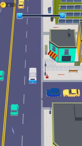 城市驾驭交通模拟