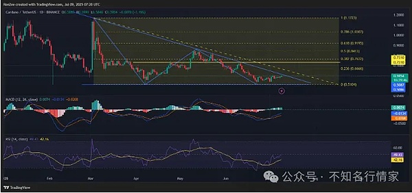 ADA 价格逼近关键阻力位、多头能否将其推升至 0.73 美元？