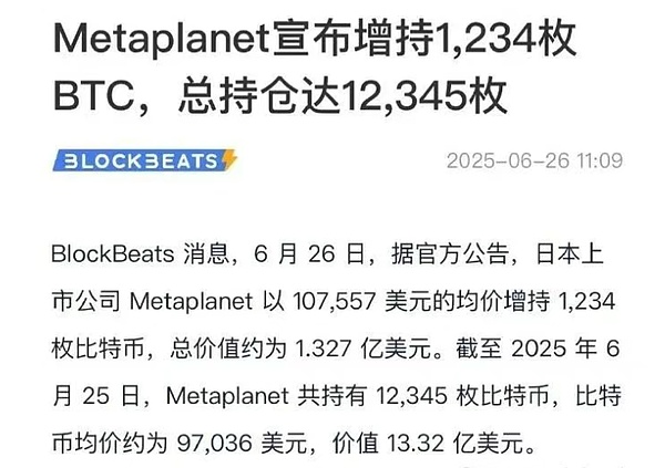 比特币BTC冲击12万美元 以太坊ETH突破3000大关 山寨币牛市序幕拉开